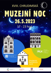 Plakát Chrudimské muzejní noci.