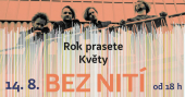 Pozvánka na koncert skupiny Květy.