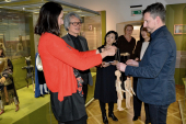 Representatives of the Seoul Historical Museum visiting the permanent exhibition of the Chrudim Puppetry Museum.