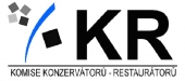 Logo Komise konzervátorů-restaurátorů při AMG.