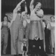 Jiřina a Josef Skupovi na pohostinském vystoupení Divadla Spejbla a Hurvínka v Moskvě, 1949
