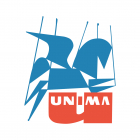 Logo českého střediska Mezinárodní loutkářské unie UNIMA.